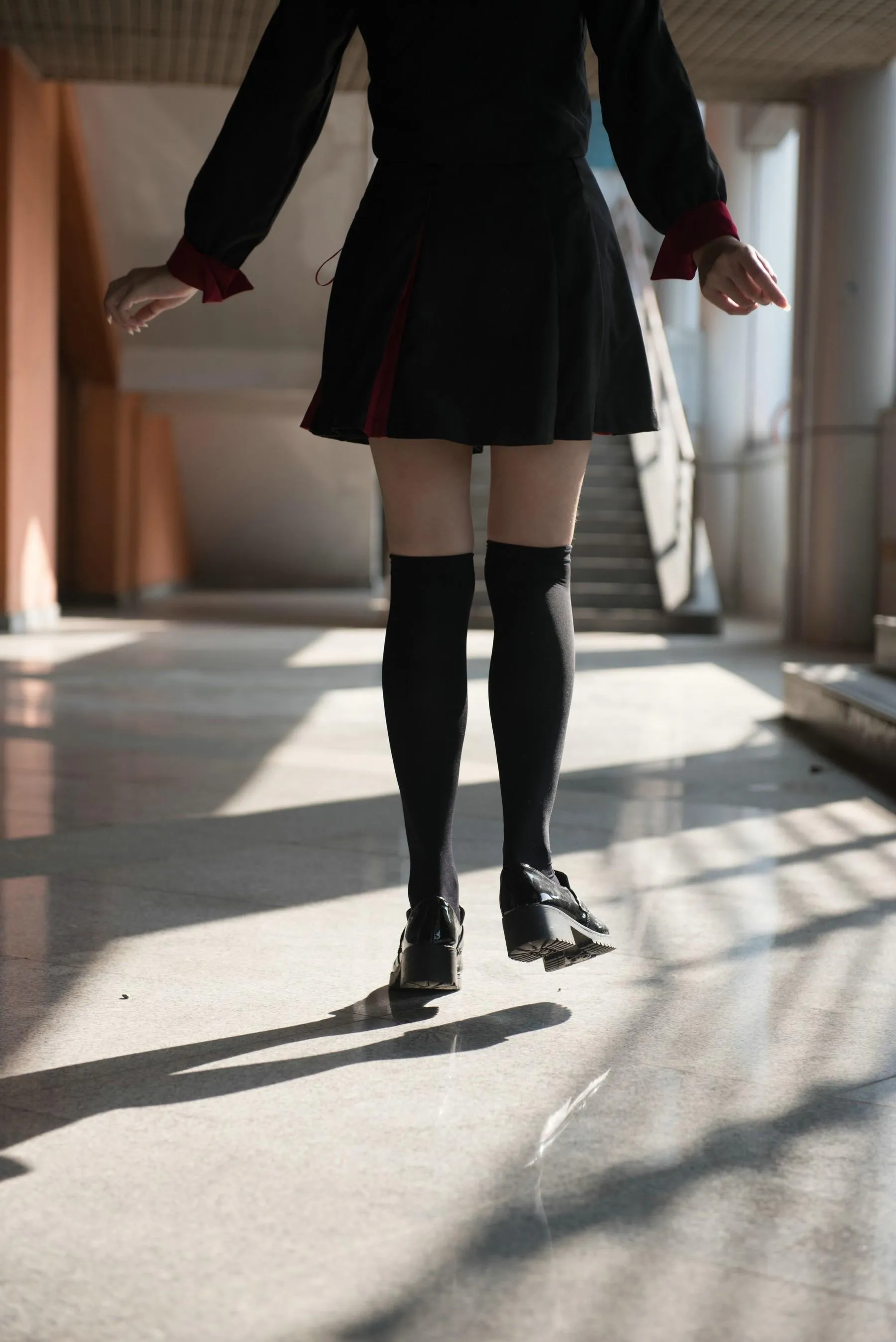 [魔镜街拍] NO.141 活力美术生JK美少女 [288P]插图7